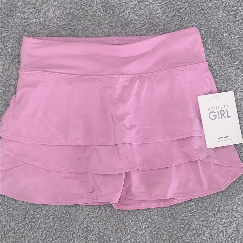 Athleta Light Pink Active Skort swing skort.
